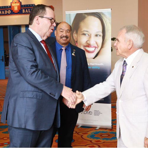 Historic Meeting: AMA & ADA Presidents Discuss IDD Policy Change at AADMD Conference