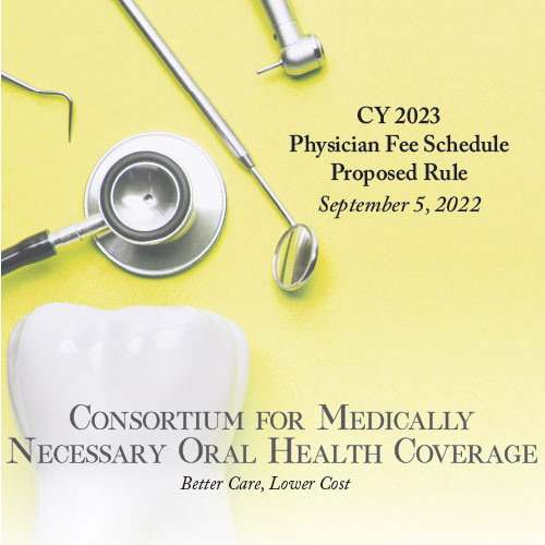 CY 2023 Physician Fee Schedule Proposed Rule