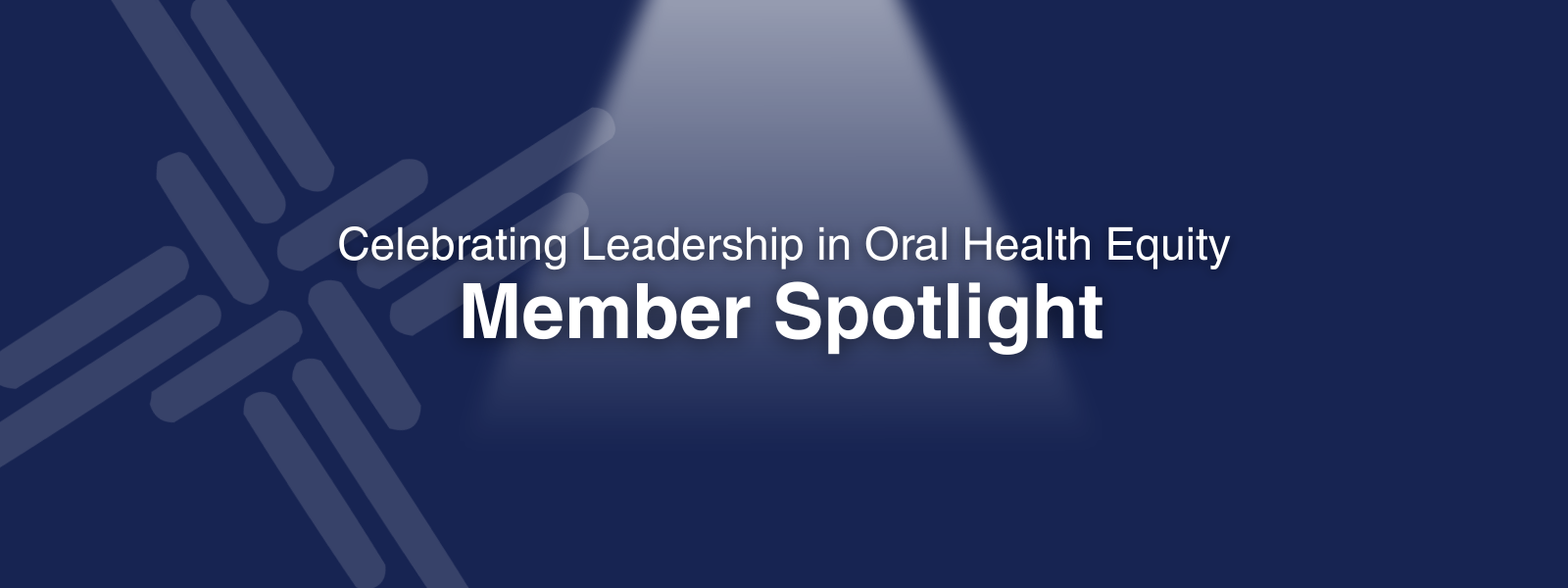 Member Spotlight Banner